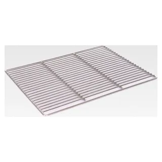 Grillrost aus Edelstahl 45 x 35 cm, V2A, 4/6 mm Stäbe, rechteckig, für Feuerschalen und Feuerkörbe