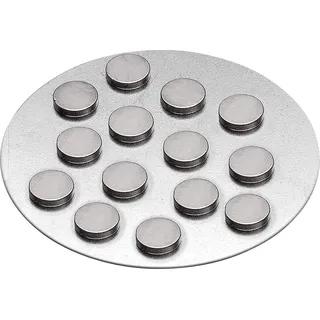KnorrPrandell Knorr Prandell Magnete 10x2 mm, extra stark, sehr klein, 12 Stück Beutel + Einkaufswagen Chip Gratis