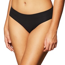 DKNY Damen Seamless Litewear Panty Unterwsche im Bikini-Stil, schwarz, X-Large