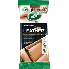 Turtle Wax, Fahrzeugreinigung Zubehör, WIPES TW FOR LEATHER 24PCS