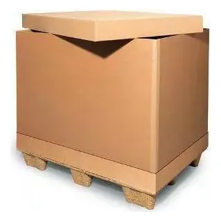 Palettenring 2-wellig Maße 1205x805x1200mm Qualtität 2.40BC braun Fefco 0501 - Braun