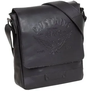 Mustang Valencia Umhängetasche Leder Black