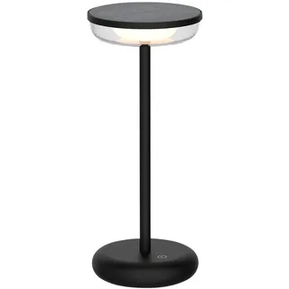 ENOVALITE LED-Akku-Tischleuchte, Solar- u. Netzbetrieb, dimmbar, 2700K