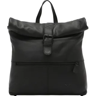 Voi Jeans Voi 4 Seasons City Rucksack Leder 29 cm - Schwarz