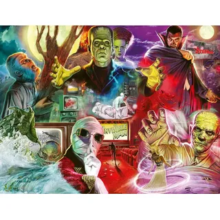 Ravensburger Puzzle Universal Monsters - 2000 Teile Puzzle
