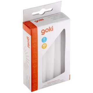 GoKi Geburtstagskerzen-Set 15051  weiß