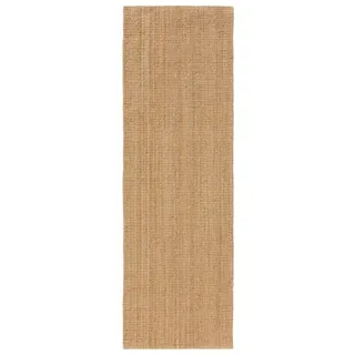 benuta pure Juteteppich Svea Natur 80x300 cm - Moderner Kurzflor-Teppich für Wohnzimmer