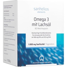 Bild Sanhelios Omega-3 1000 mg Kapseln 90 St.