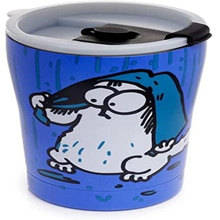 Puckator Simon's Cat Katze wiederverwendbarer Thermobecher für Lebensmittel & Getränke aus Edelstahl 300ml