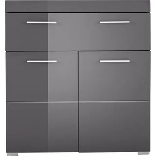 trendteam Amanda Badkommode 73 x 81 x 31 cm Grau