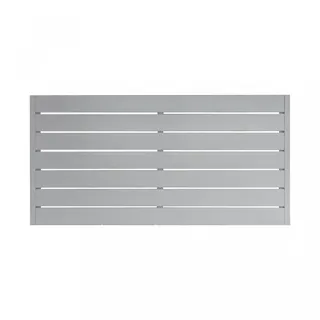 Andrewex Sichtschutzelement Faro 180 x 90 cm Grau Holz