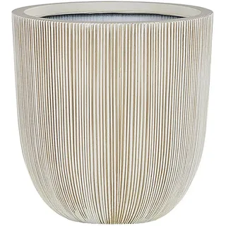Beliani Chios 44 x 44 x 48 cm Beige/Weiß
