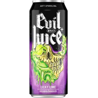 Evil Juices Limette koffeinhaltiges Erfrischungsgetränk 500ml
