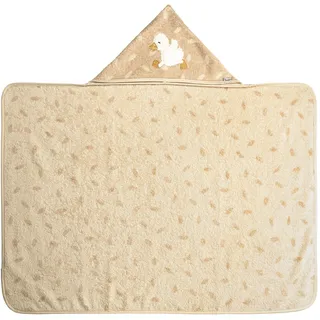 Sterntaler »Kapuzenbadetuch 100x70 cm Ente Edda beige