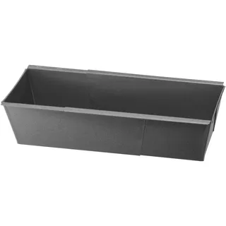 Original Kaiser Inspiration Brotbackform ausziehbar 20-35 cm, größenverstellbar, für 500-1000g Brote, Kastenform Kuchen Brote, beschichtet, sauerteigbeständig, Grau