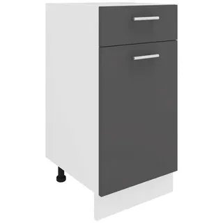 VCM Unterschrank Esilo 40 x 46 x 82 cm Grau