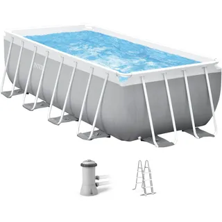 Intex Prism Frame Pool Set 400 x 200 x 122 cm inkl. Filterpumpe