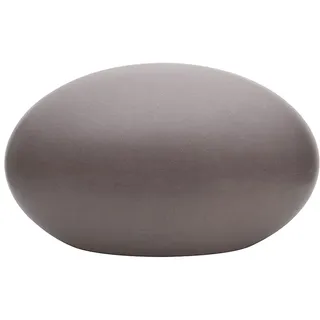 8 seasons design Shining Eye, ovale LED Kugel 42 x 24 cm (taupe), E27 Fassung inkl. Leuchtmittel in warmweiß, Leuchtkugel für außen und innen, Garten, Balkon, Terrasse