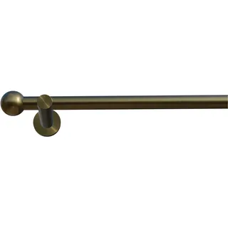 INDEKO Vorhangstange Colombes 1-läufig Ø 16 mm 240 cm Silber