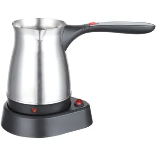 Fenteer 500 ml Elektrische Türkische Kaffeekanne Edelstahl Kaffee Wasserkocher Schnell Kochende Mehrzweck Teekanne Wasserkocher für Restaurant, Stil c