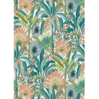 Erismann Vliestapete Flower Power 0,53 m x 10 m 1 St blau