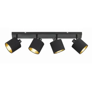 Trio Tommy 4-flg. schwarz-gold