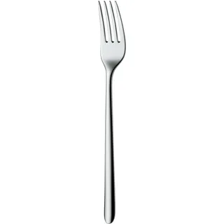 WMF Flame Menügabel 21 cm, Cromargan protect Edelstahl poliert, kratzbeständig, spülmaschinenfest