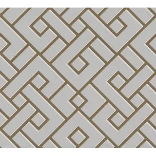 Michalsky Living Change Vliestapete Grafik Grau Gold Metallic FSC®