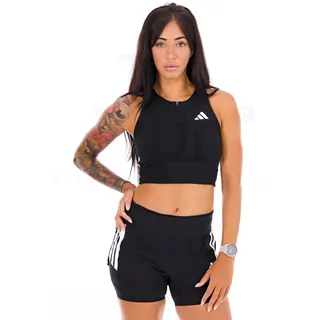 adidas Adizero Running Gel Pocket Crop Top black (095A) XL