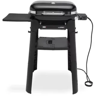 Weber Multifunktions-Elektrogrill schwarz 2200W für Outdoor-Kochfläche 1166cm2 - Schwarz