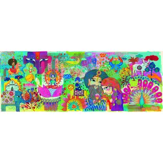 DECO Panoramapuzzle Der Zauber Indiens 1000 dlks