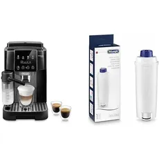 De'Longhi Magnifica Start ECAM222.60.BG, Kaffeevollautomat mit LatteCrema-Milchsystem + Original Wasserfilter DLSC002