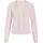 Viril Short L/S Knit Cardigan-Rosa M