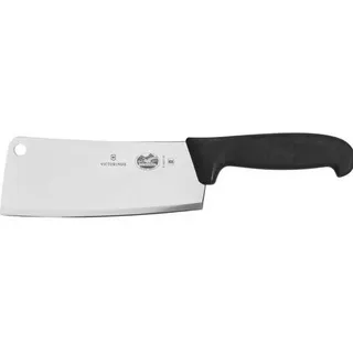 Victorinox Fibrox Hackmesser 18 cm Schwarz/Silber