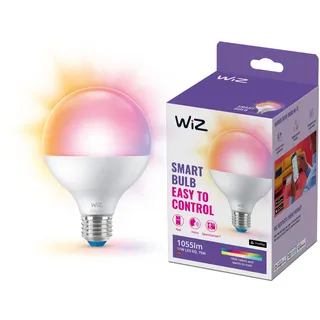 WIZ Tunable White & Color LED-Lampe G95 E27, 2200-6500 K, 11 W, 8720169072275, G95