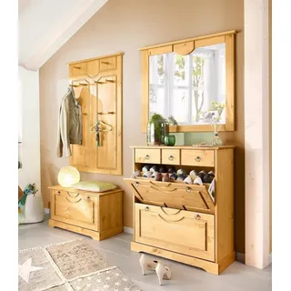 Home Affaire Klera Garderoben-Set 4 Stk. 0 x 0 x 0 cm beige