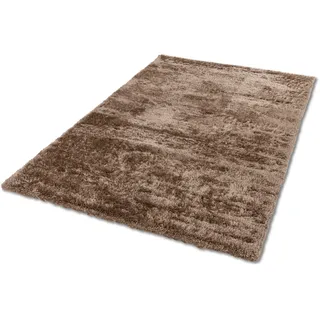 Hochflor-Teppich "Heaven" Gr. 4, beige, B:160cm H:50mm L:230cm, Kunstfaser, SCHÖNER WOHNEN-KOLLEKTION, Teppiche, Hochflor-Teppich, besonders weich durch Microfaser, Wohnzimmer