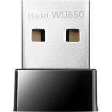 Cudy WL 650 USB Dual Band WU650 AC650 (USB), Netzwerkadapter, Schwarz