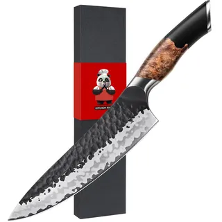 SHAN ZU Handgeschmiedetes Japanisches Küchenmesser 20 cm