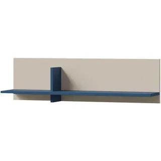 Mirjan24 Wandregal Lorin Lo16 , Kaschmir, Blau , Holzwerkstoff , Rechteckig , 90x25x24 cm , Wohnzimmer, Regale, Wandboards