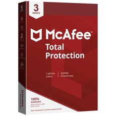 Bild Total Protection Jahreslizenz, 3 Lizenzen Windows, Mac, Android, iOS Antivirus