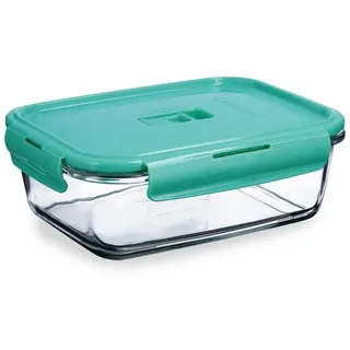 Luminarc Türkis, rechteckig, luftdicht, Glas, 122 cl