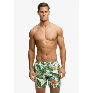 Superdry Badeshorts Hawaiian Print 16 Evergreen Hawaiian Optic S