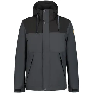 Funktionsjacke ICEPEAK "H FUNKTIONSJACKE MERCED", Herren, Gr. 58, grau (anthrazit), Obermaterial: 100% Polyester. Futter: 100% Polyester, Jacken Funktionsjacke, mit regulierbarer und abnehmbarer Kapuze, atmungsaktiv