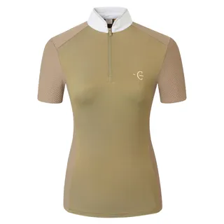 Covalliero Damen Competition Shirt walnut FS 2026 Turnierbluse, Größe:S - Braun
