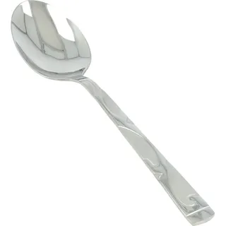 6x AL-5001 "Menülöffel" Besteck Menübesteck Esslöffel Edelstahl Löffel Silber Glänzend mit Gravur - Silber