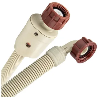 tecuro Aquastop Sicherheits-Zulaufschlauch, 1,50 m, Schlauch in Schlauch System für Wasch,-Spülmaschschine