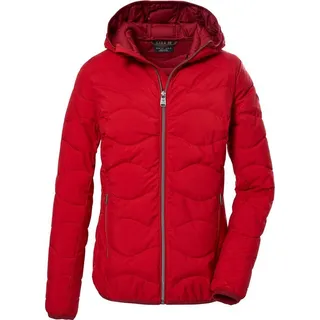 G.I.G.A. DX Damen Steppjacke mit Kapuze/Funktionsjacke ist wasserabweisend GW 21 WMN QLTD JCKT, rot, 36,