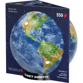 Eurographics Puzzle Planet Earth Tin 550 Teile Lernspiel