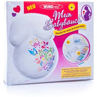 Wundmed Mein Babybauch Gips Bastelset 21-tlg